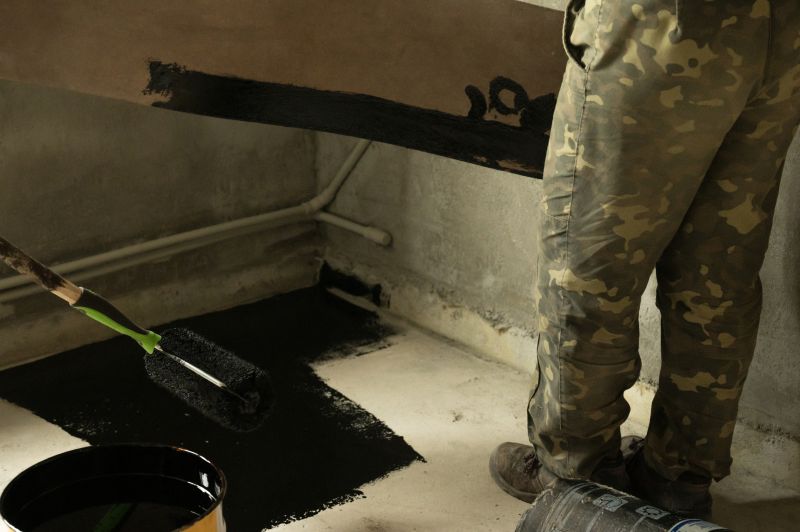 Basement Sealant Installation