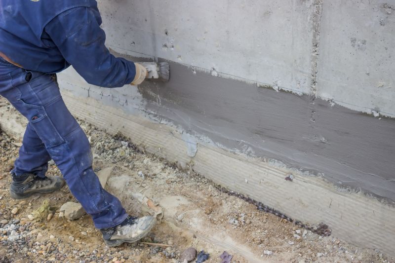 Sealant Application on Basement Joints